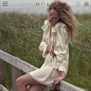 Doen Seanna Dress - Mother of Pearl - size S - worn once and dry cleaned